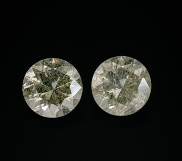 Kwarc z Rutylem 4.45 ct  zestaw