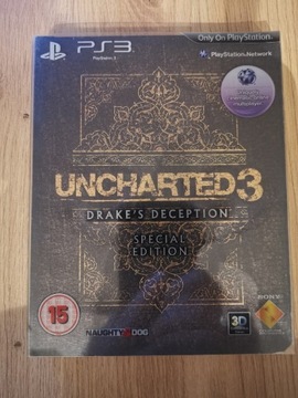 PS3 PlayStation 3 Uncharted 3 Drake's Deception 
