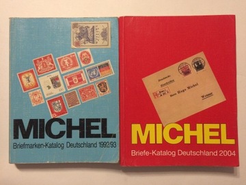 2 x Katalogi MICHEL Deutschland NIEMCY 1464 strony