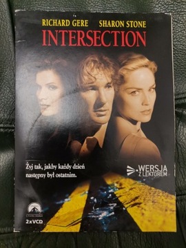 Intersection - Richard Gere Sharon Stone VCD x2