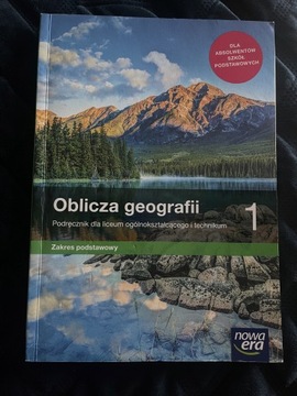 Oblicza geografii 1 podręcznik do LO/Technikum