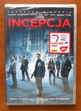 INCEPCJA DVD Nowy