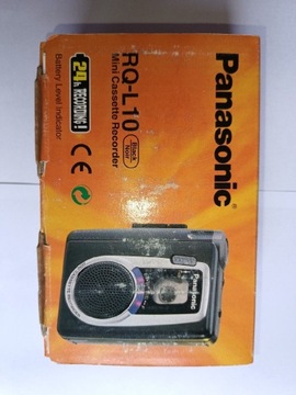 Panasonic RQ-L10 Panasonic Mini Cassette Recorder 