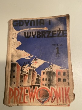 Gdynia i Wybrzeże przewodnik z 1933 oryginał