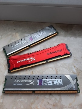 HyperX Savage 4 GB RAM Kingston HyperX 2x2 GB RAM