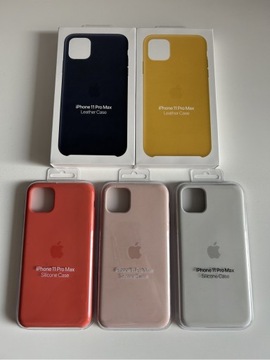 5x oryginalne etui Apple do iPhone 11 Pro Max