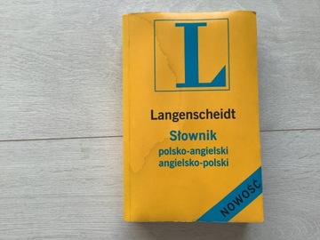 Langenscheit Słownik polsko-angielski angielsko-po