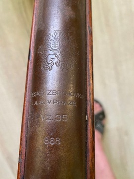 Wiatrówka Mauser Vz. 1935