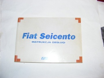  Fiat Seicento instrukcja obsługi