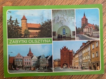 Pocztówka Olsztyn