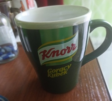 Kubek Knorr zielony gorący kubek