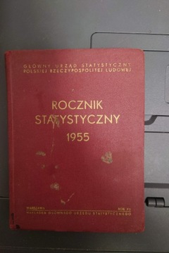 Rocznik statystyczny 1955 GUS kolor