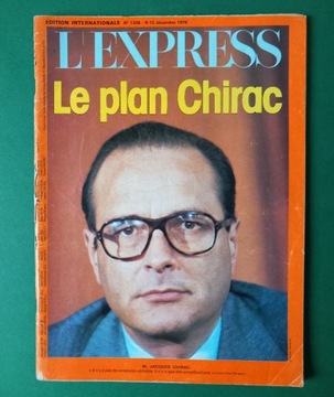 L’EXPRESS 1976 Chirack, Mao, Układ Warszawski -FR