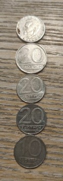 Monety z 1970roku