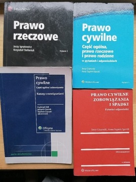 Prawo cywilne, prawo rzeczowe, spadki