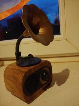 Głośnik przenośny Mozos Mini B5 Retro brązowy 5 W