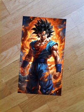 Plakat 21x29cm Dragon Ball anime manga unikat