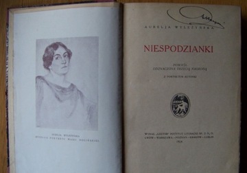 NIESPODZIANKI AURELJA WYLEŻYŃSKA 1924