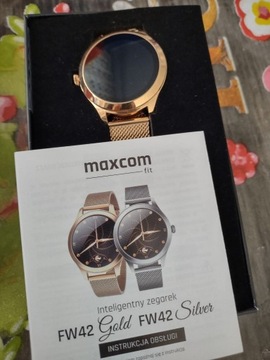  maxcom fit FW42 Gold NOWY smartwatch 