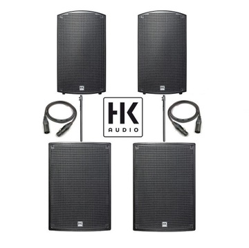 HK AUDIO SONAR 112/115 SET AKTYWNY ZESTAW DJ