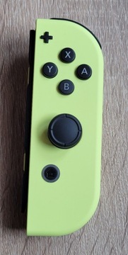 Pastelowy żółty joy-con Nintendo Switch