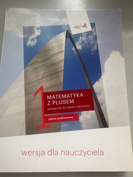 Matematyka z plusem 1 ,książka nauczyciela