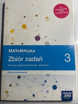 Matematyka zbiór zadań 3