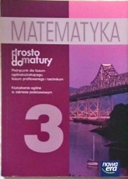 podręcznik matematyka "prosto do matury"