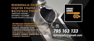 DPF Sieradz - Regeneracja i czyszczenie filtrów 