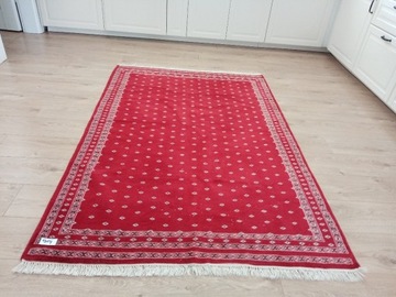 Wełniany ręcznie tkany Pakistanski dywan 130x195cm