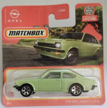 MATCHBOX  1975 Opel Kadett C GT/E