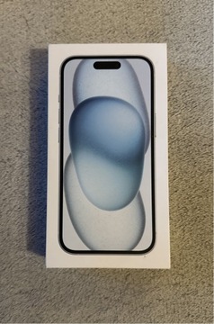 iPhone 15 BLUE 128 GB Zupełnie nowy, nieotwierane pudełko