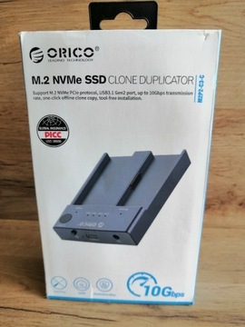 Stacja dokująca Orico M. 2 NVME SSD up to 10gps