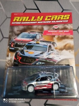 Rally cars Nr 35 Peugeot 206 WRC