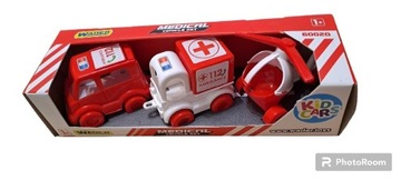 3 pojazdy Kid Cars Medical