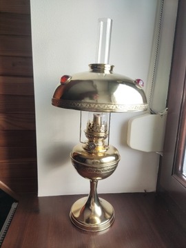 Stara francuska lampa naftowa "Paryżanka" nr 5