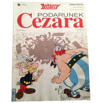 ASTERIX 6 (21) 1994 PODARUNEK CEZARA Goscinny