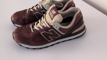 Skórzane New Balance 574