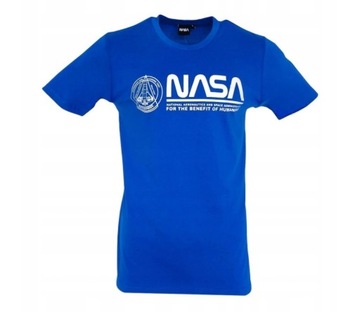 Nowa Niebieska Bluzka NASA