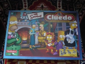 Gra planszowa The Simpsons Cluedo (w. angielska)