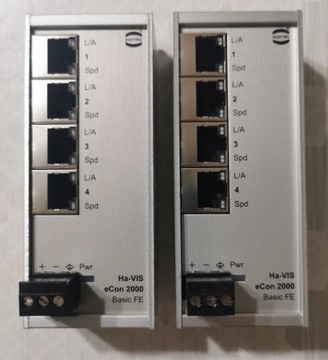 Harting Ha-VIS eCon 2000 Basic FE Ethernet Switch