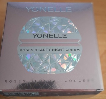Yonelle roses beauty night cream 50ml