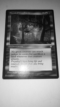 MAGIC the Gathering "Flooded Woodlands" 1995 r.