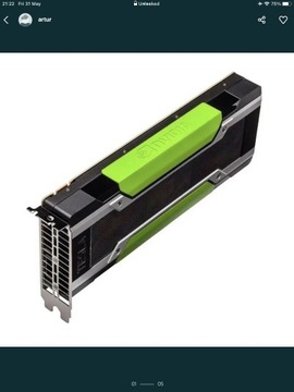 NVIDIA Tesla K80 24GB - w pełni sprawna ! Aktywne chłodzenie!