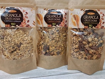 Granola Orzechowa