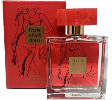 Avon little black dress  red edition