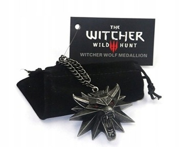 Medalion WIEDŹMIN --WITCHER--WILK-DZIKI GON Geralt