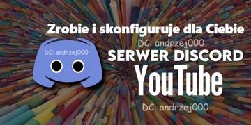 Serwer DISCORD na zamówienie