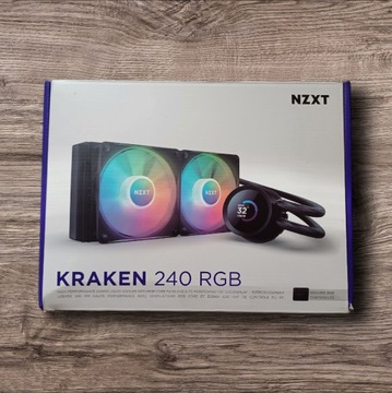 Chłodzenie procesora NZXT Kraken 240 RGB Black 2x120mm