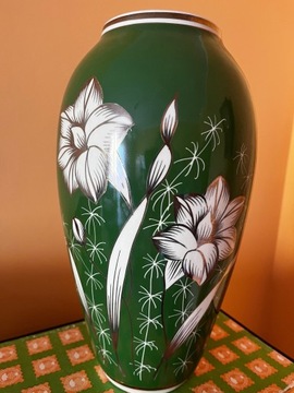 Piękny wazon ręcznie malowany 
